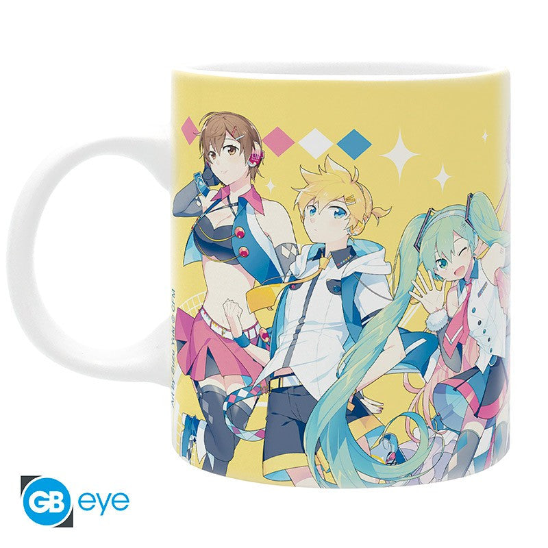 Hatsune Miku bögre 320 ml Miku and Friends