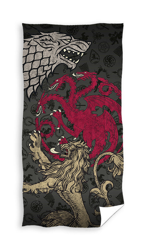Trónok Harca 100% pamut törölköző 70x140cm