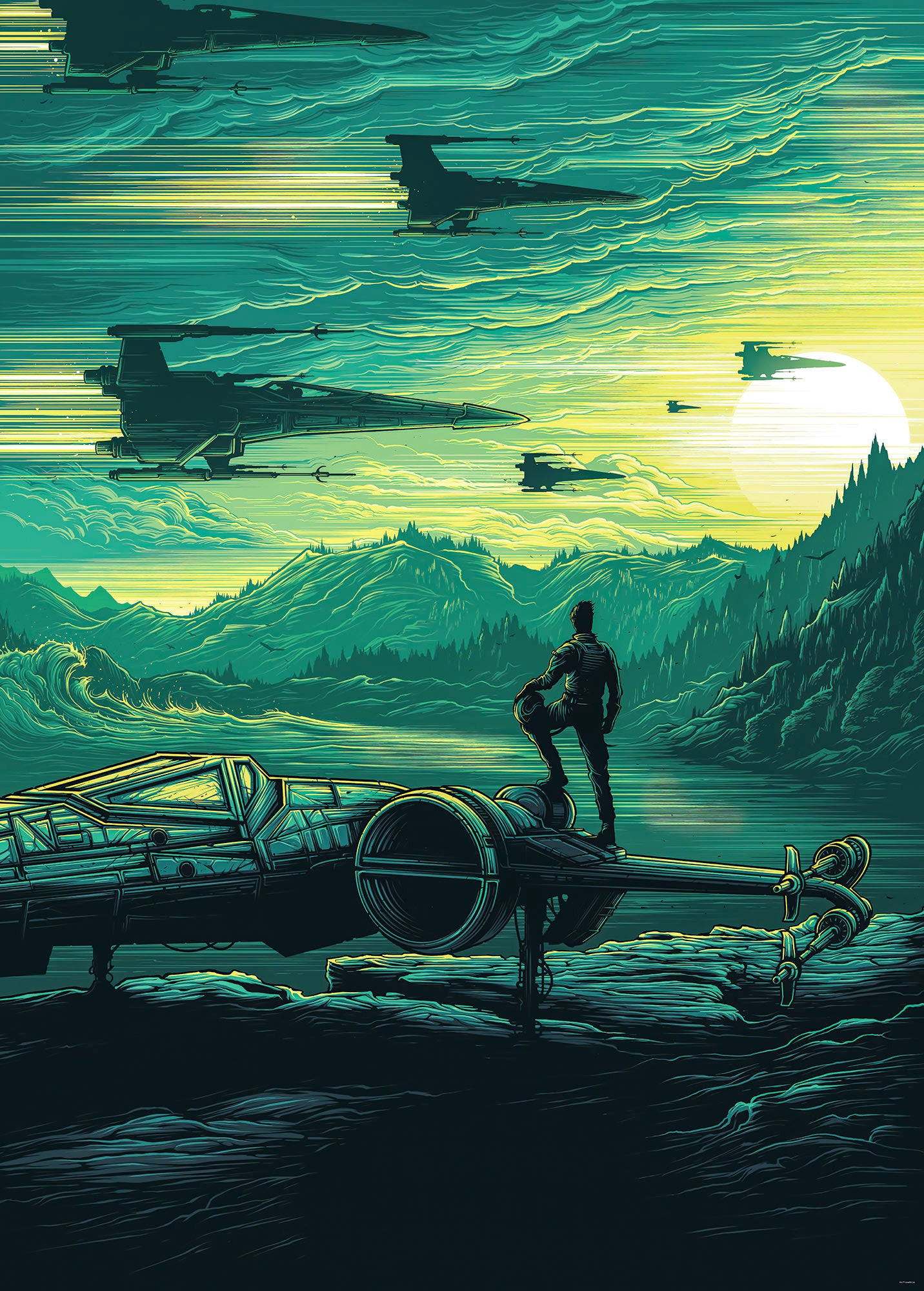 Star Wars X-Wing Assault Takodana – Tapéta