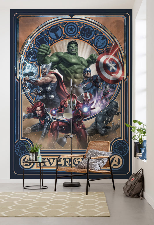 Avengers Ornament – Tapéta