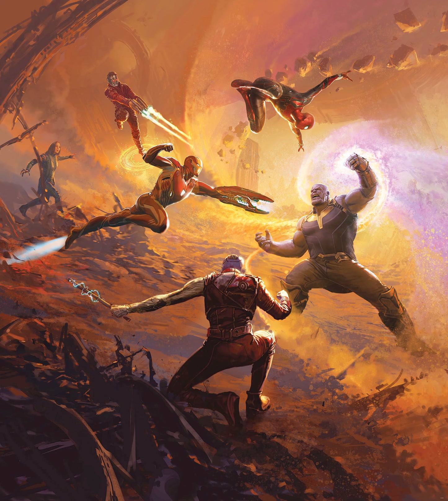Avengers Epic Battle Titan – Tapéta