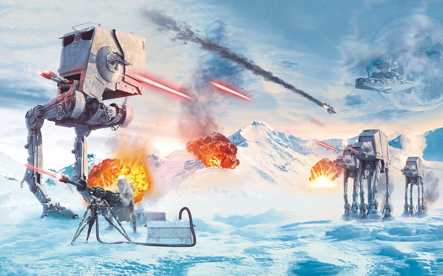 Star Wars Hoth Showdown – Tapéta