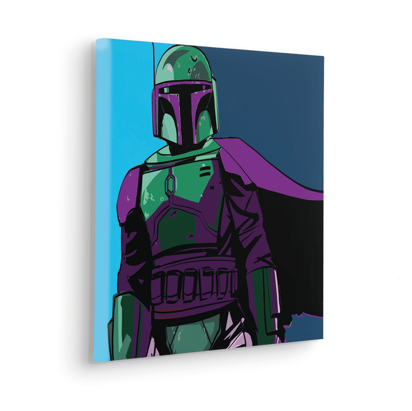 Star Wars Cyberart by Boba Fett – Vászonkép