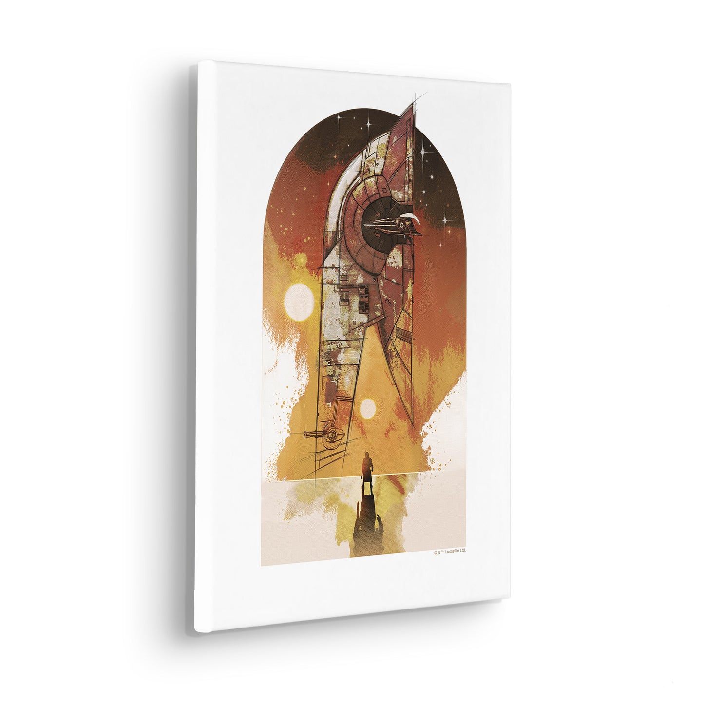 Star Wars Boba Fett Starship – Vászonkép
