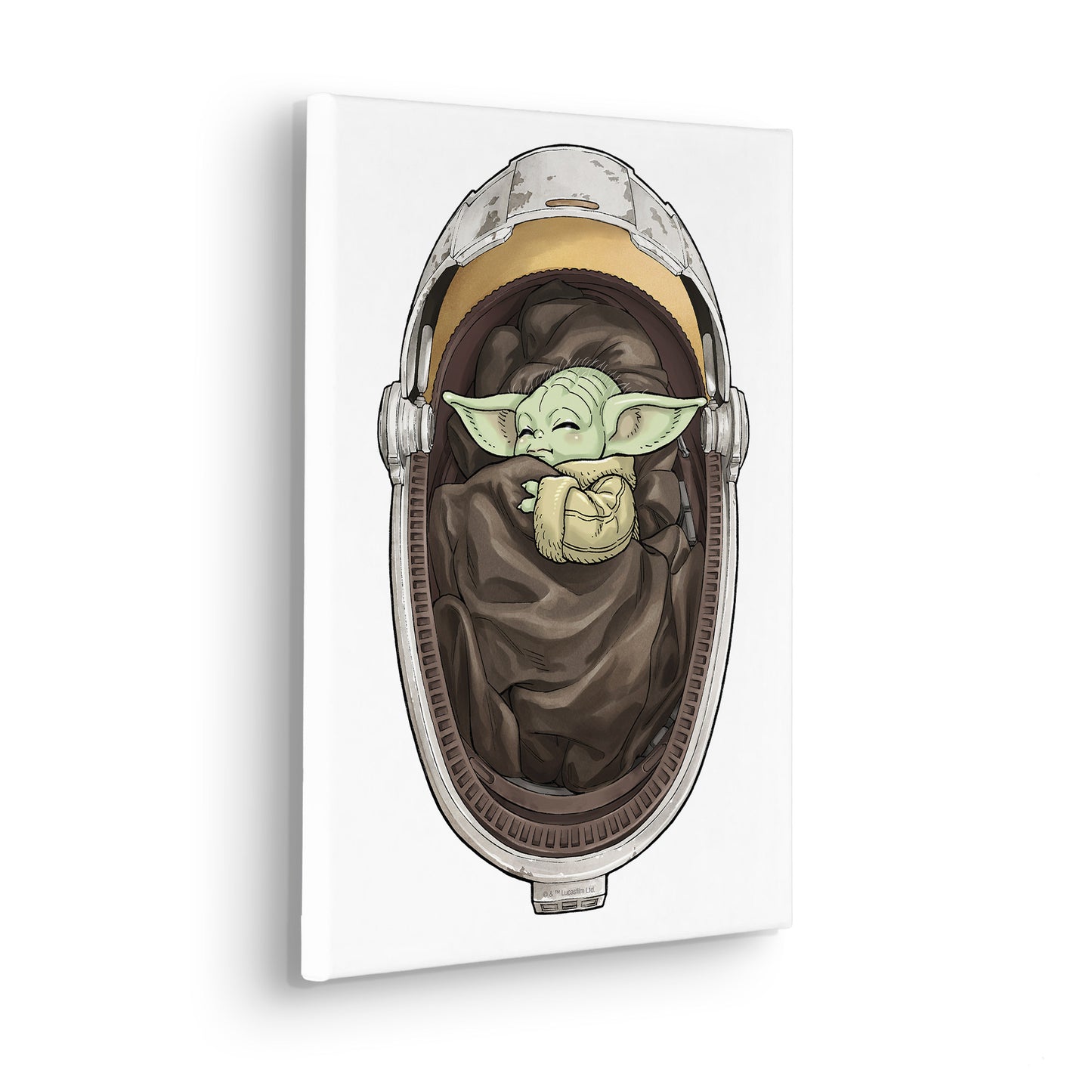 Star Wars The Mandalorian Grogu Sleeping – Vászonkép