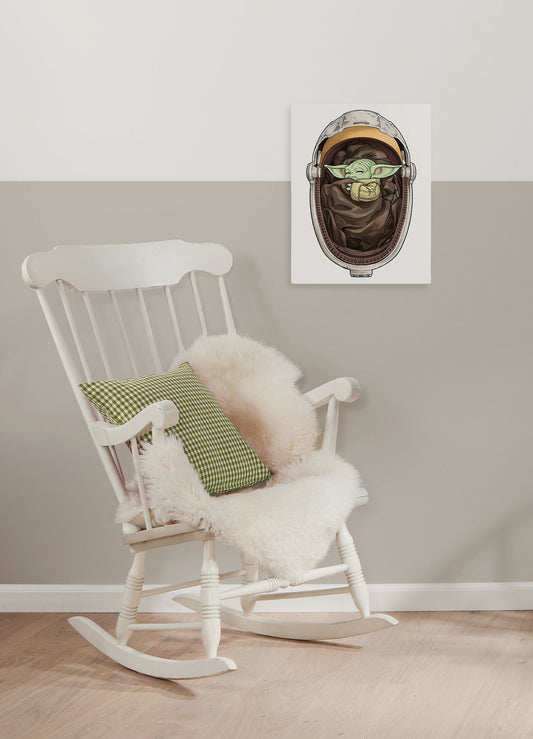 Star Wars The Mandalorian Grogu Sleeping – Vászonkép