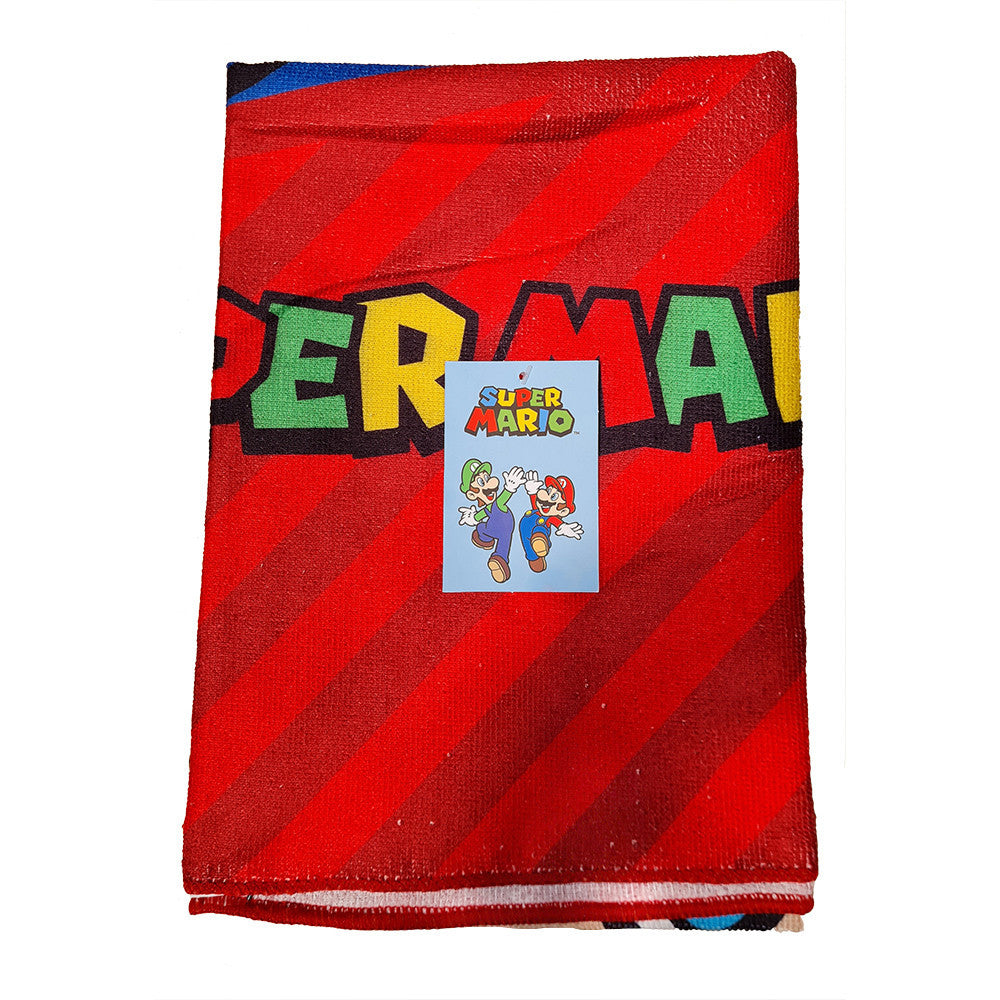 Super Mario Eco Friendly gyorsan száradó strandtörölköző - 70x140 cm