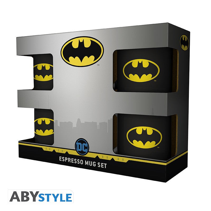 Dc Comics 4 részes espresso kávés csésze Batman Iconic