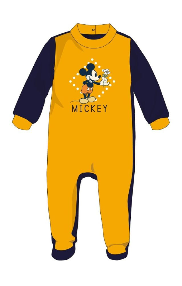 Disney Mickey egér baba velúr rugdalózó