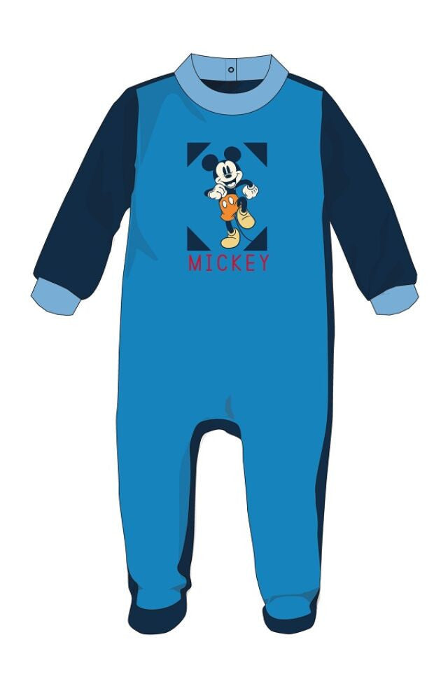 Disney Mickey egér baba velúr rugdalózó