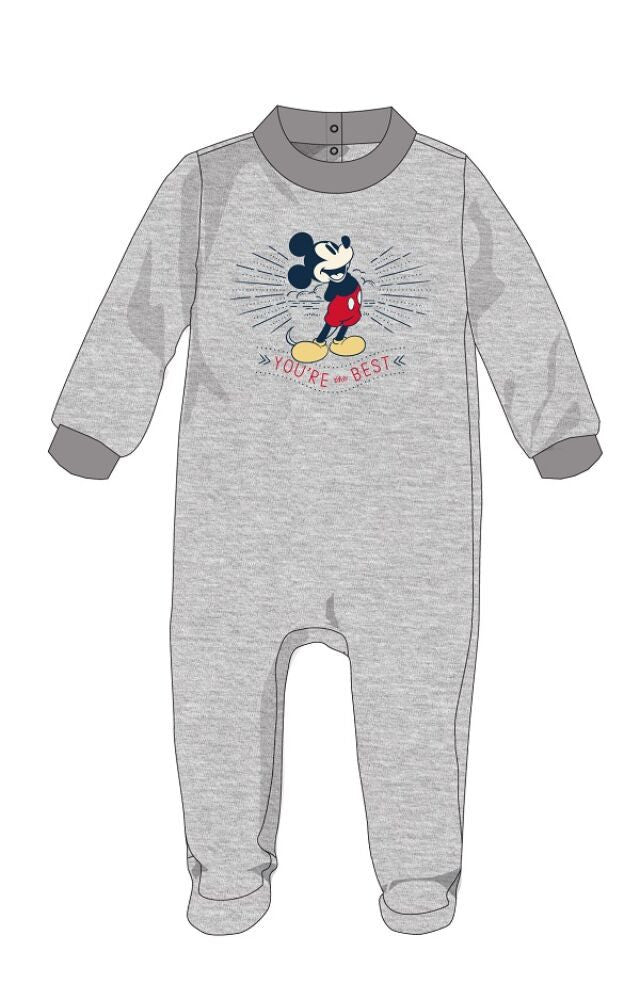 Disney Mickey egér baba velúr rugdalózó