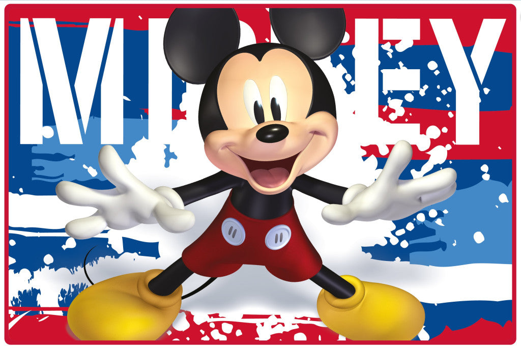 Disney Mickey egér szőnyeg, fürdőszobai kilépő - 80 x 120 cm