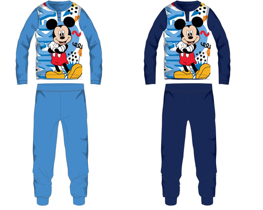 Disney Mickey egér jersey pamut pizsama