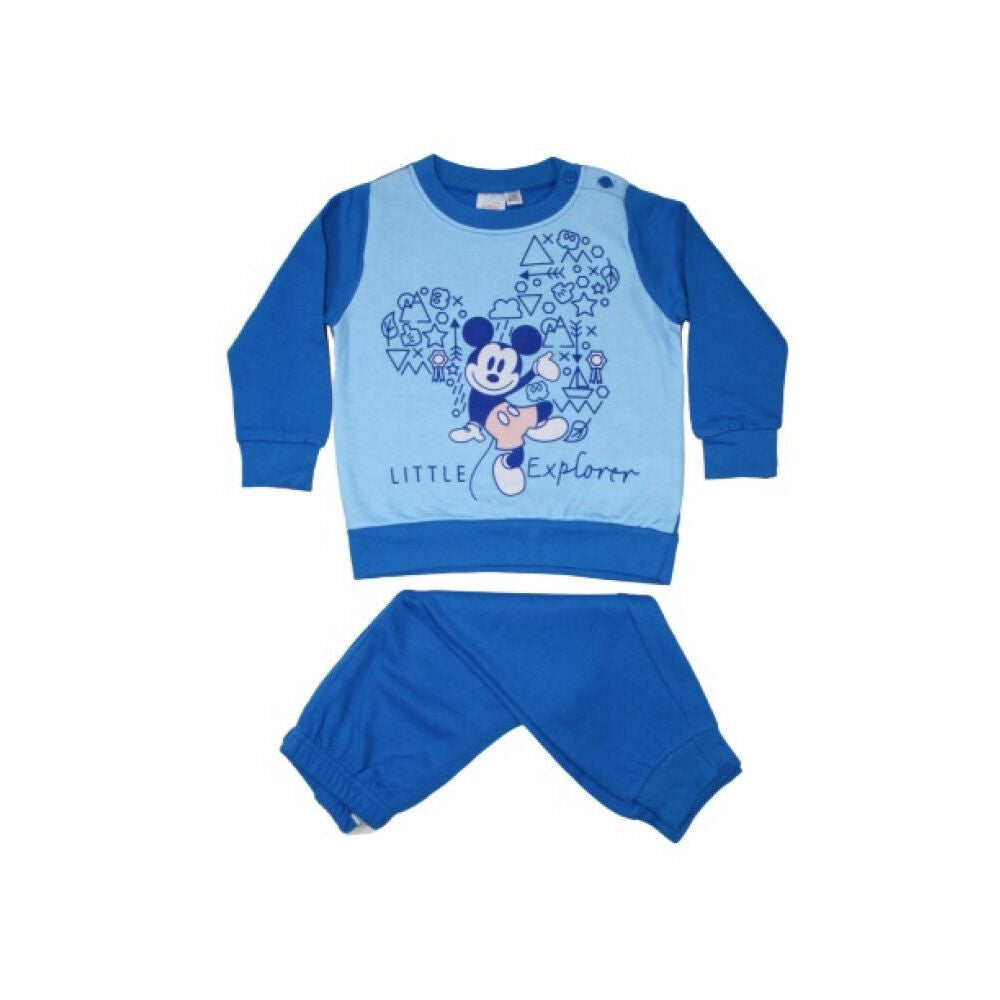 Téli flanel baba pizsama - Mickey egér