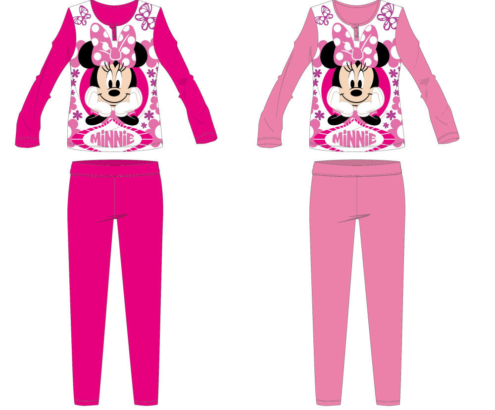 Disney Minnie egér pamut jersey gyerek pizsama