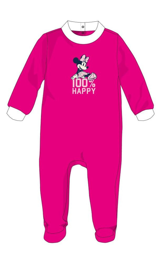 Disney Minnie egér baba velúr rugdalózó