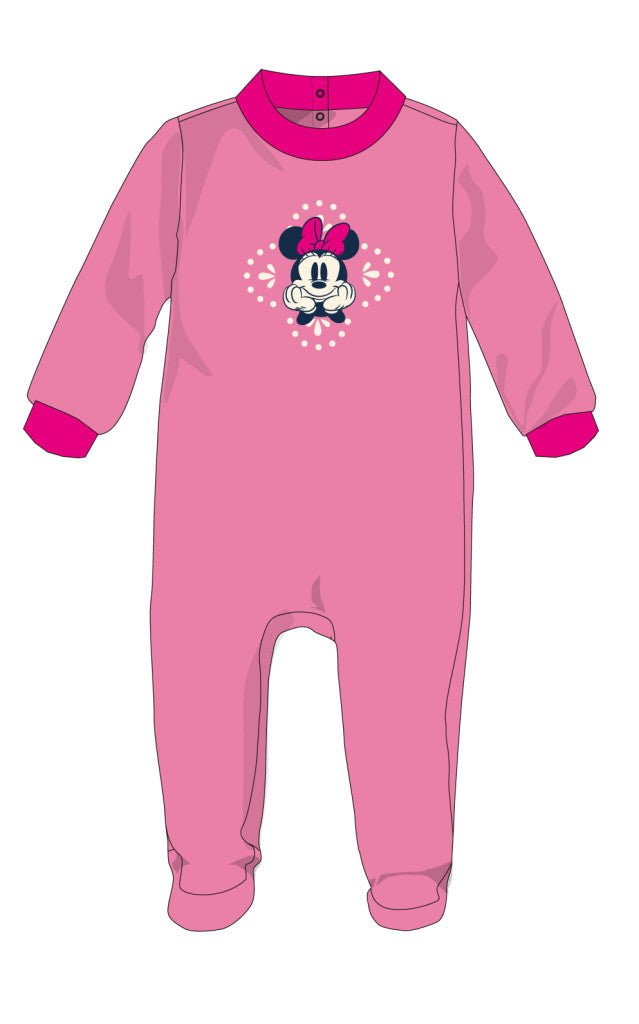 Disney Minnie egér baba velúr rugdalózó