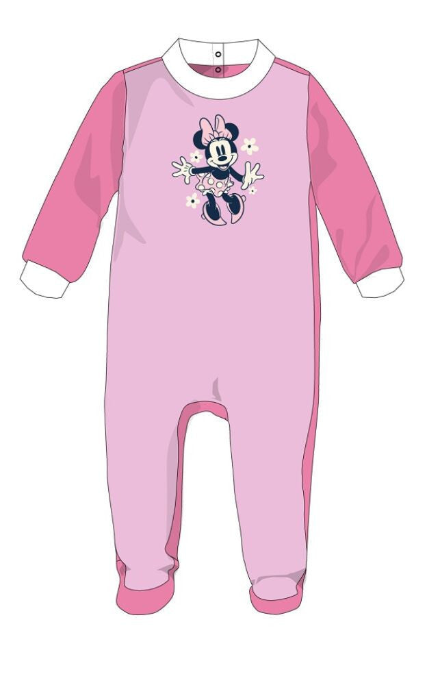 Disney Minnie egér baba velúr rugdalózó