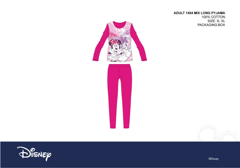 Disney Minnie egér női jersey pizsama