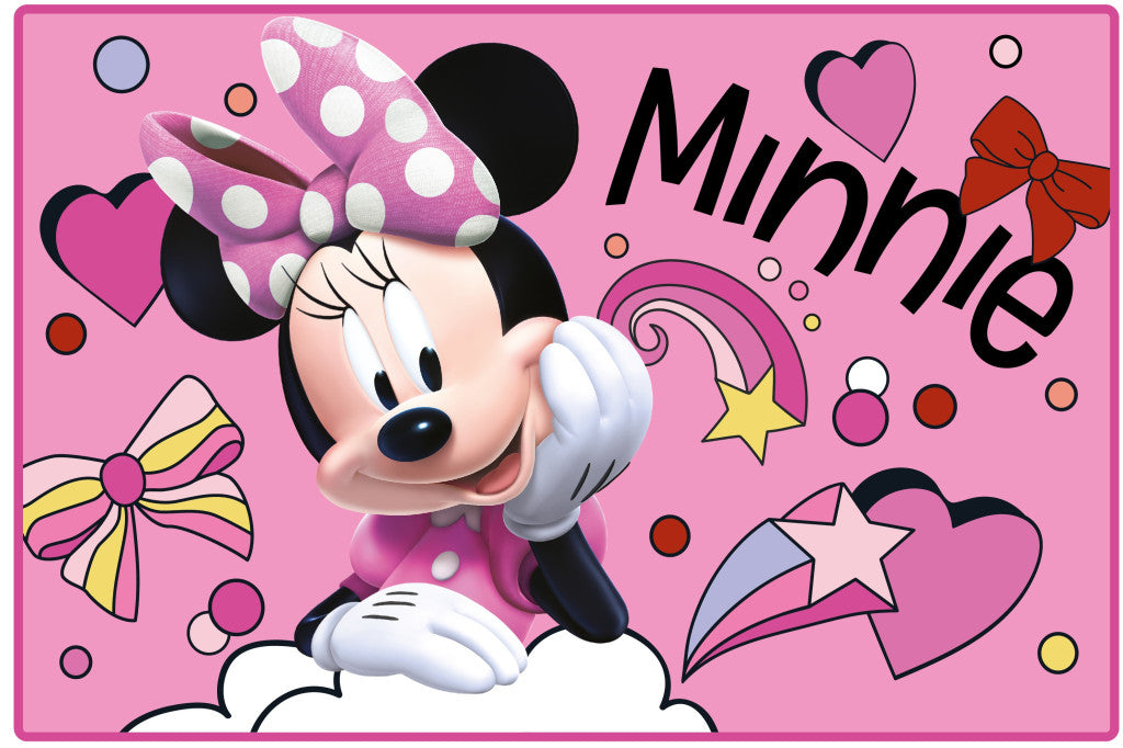 Disney Minnie egér szőnyeg, fürdőszobai kilépő - 80 x 120 cm