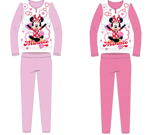 Disney Minnie egér jersey pamut pizsama