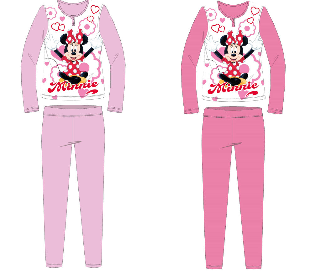 Disney Minnie egér jersey pamut pizsama