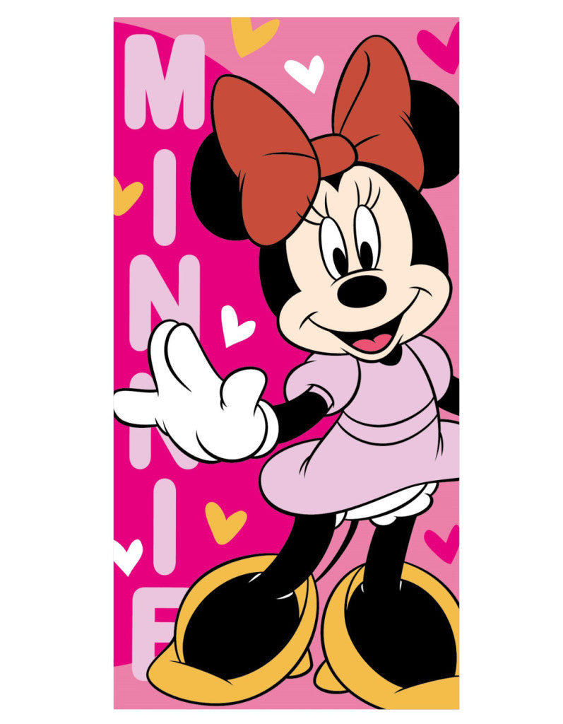 Disney Minnie Egér Eco Friendly gyorsan száradó strandtörölköző - 70x140 cm