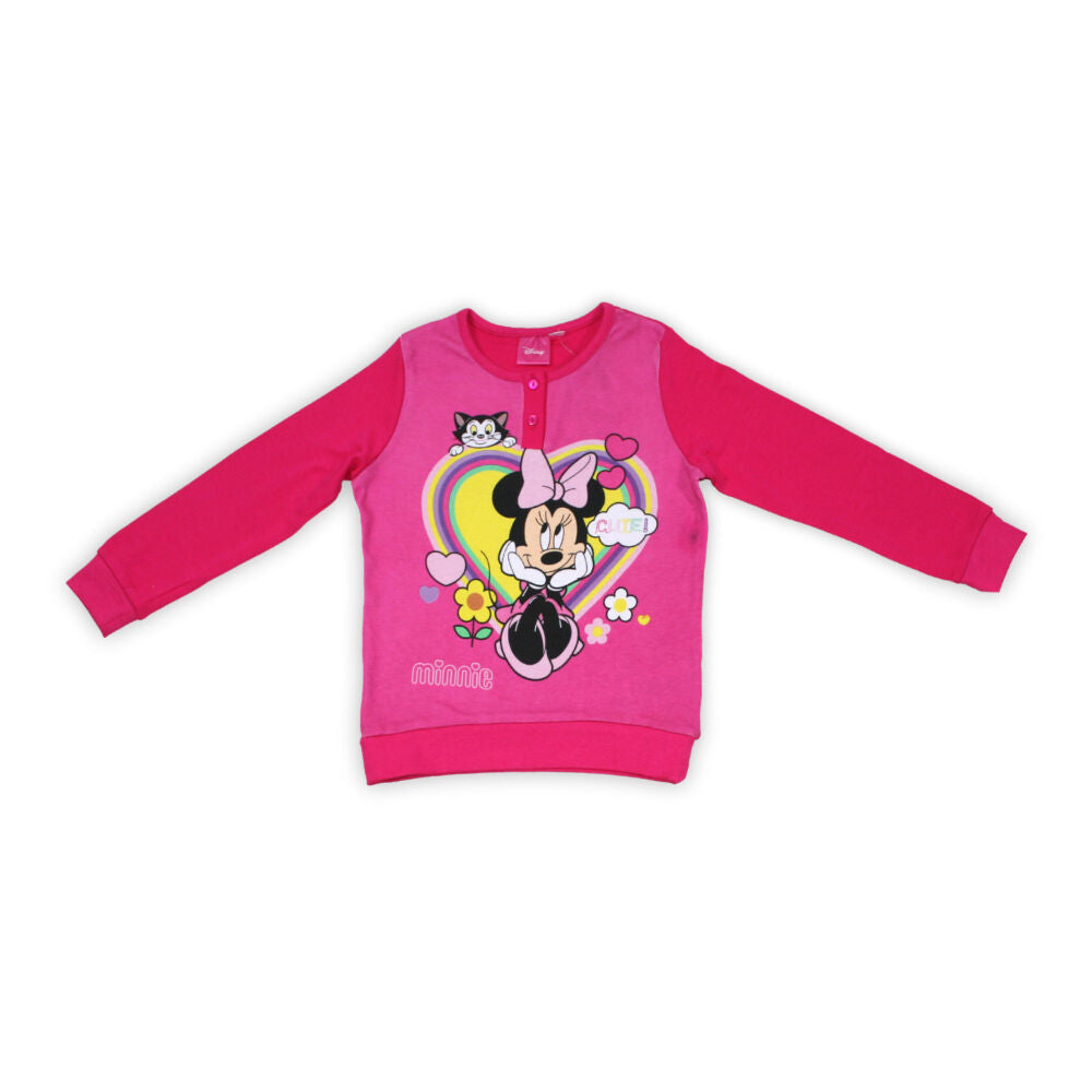 Téli pamut gyerek pizsama - Minnie egér