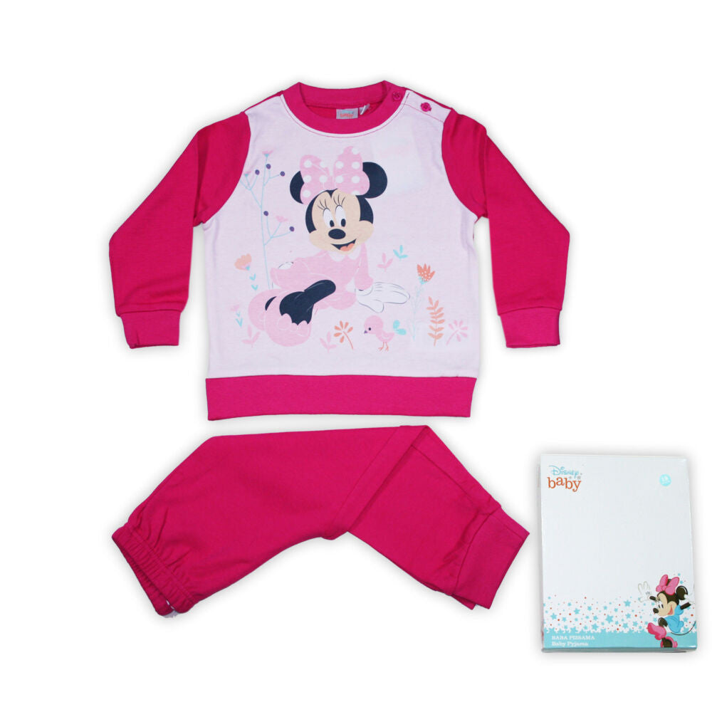 Téli vastag pamut baba pizsama - Minnie egér