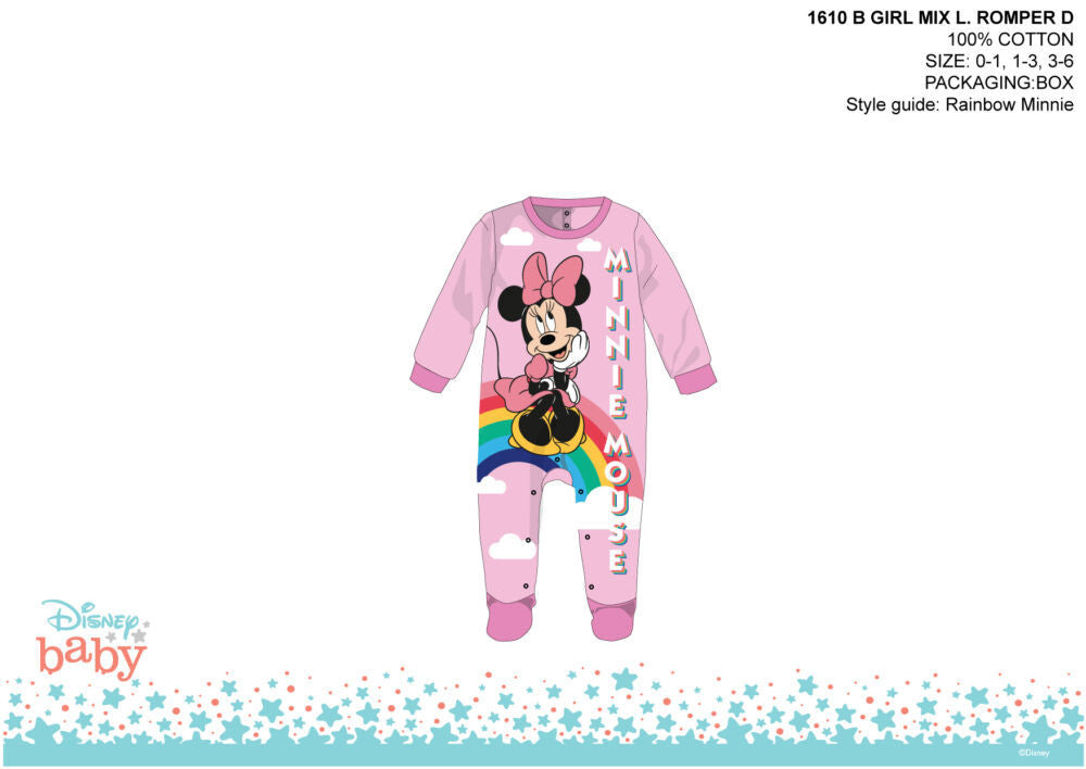 Disney Minnie egér baba rugdalózó