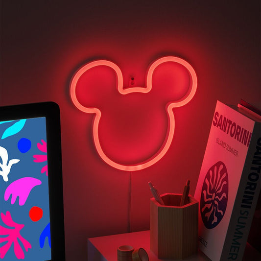 Mickey egér LED fali neon hangulatvilágítás