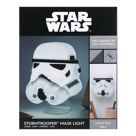 Star Wars Stormtrooper maszk falra szerelhető 3D
 lámpa
