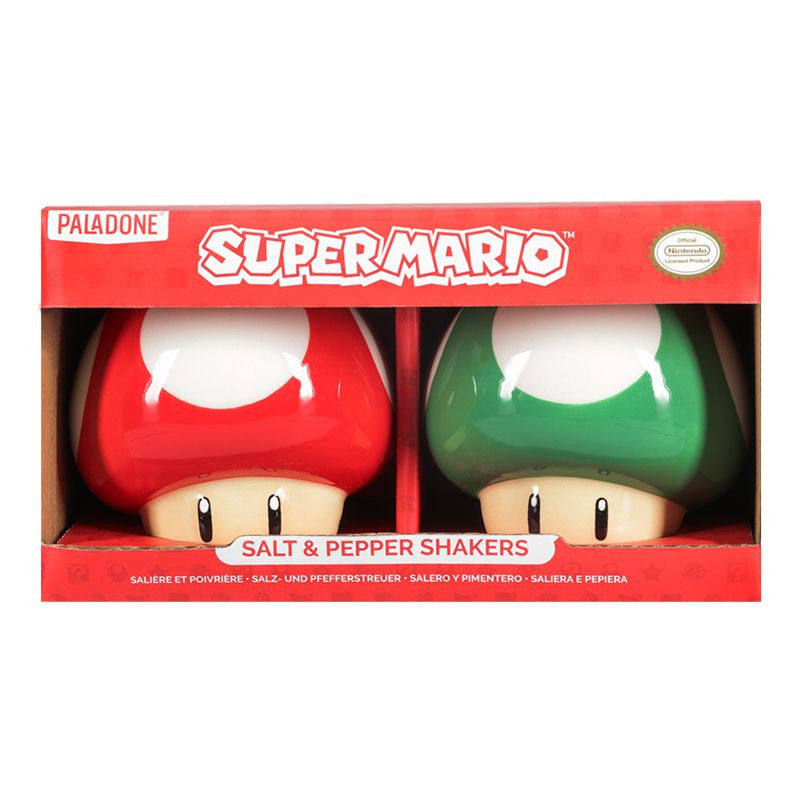 Super Mario Gombák - Só- és borsszóró készlet