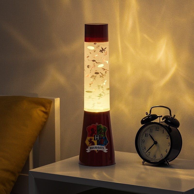 Harry Potter varázs‑LED Láva Flow lámpa