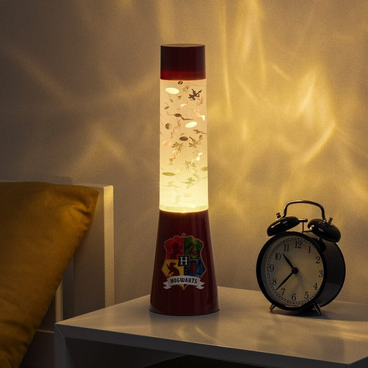 Harry Potter varázs‑LED Láva Flow lámpa