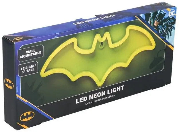 Batman logós LED neon falilámpa – DC Comics