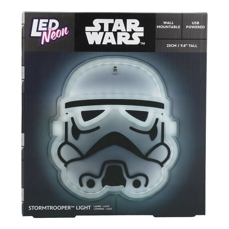 Star Wars - Stormtrooper falra szerelhető Led neon lámpa