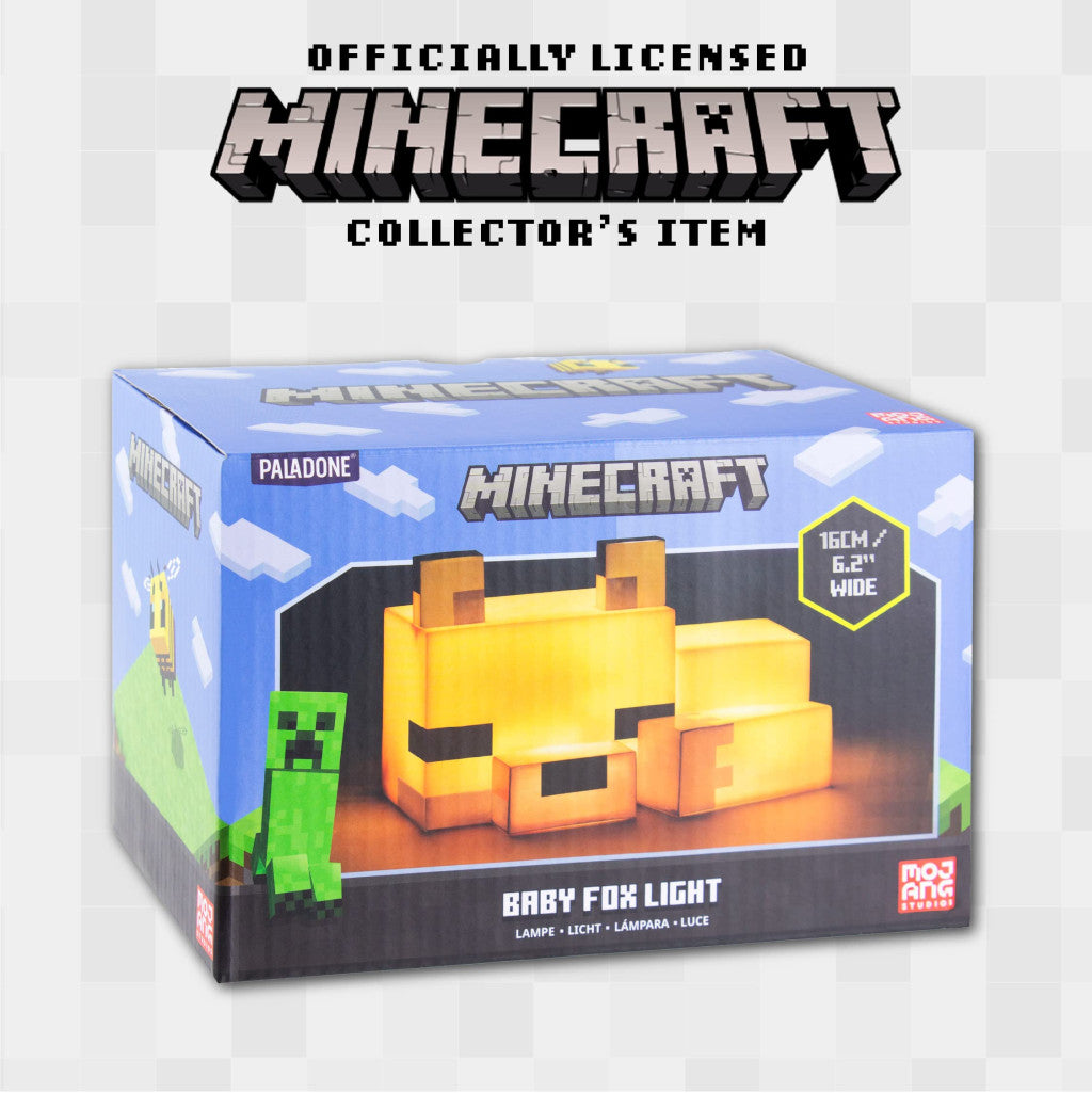 Minecraft Fox róka hangulatvilágítás