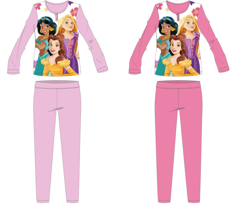Disney Hercegnők pamut jersey gyerek pizsama