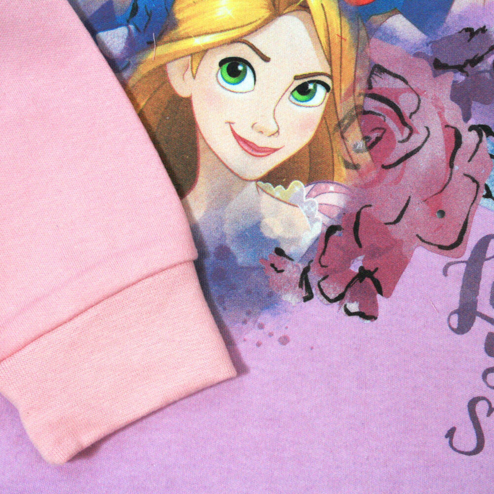 Téli pamut gyerek pizsama - Disney Hercegnők