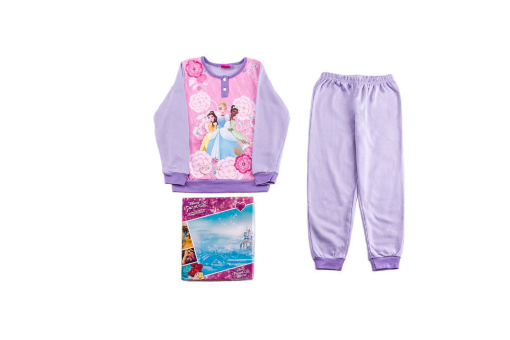 Flanel gyerek pizsama - Disney Princess