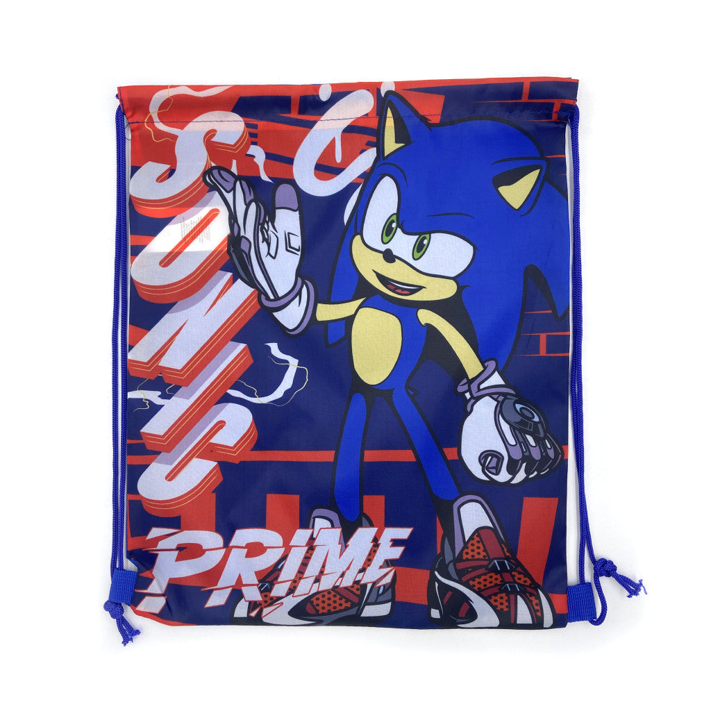 Sonic 4 részes strand szett (tornazsák+baseball sapka+fürdőnadrág+úszószemüveg)