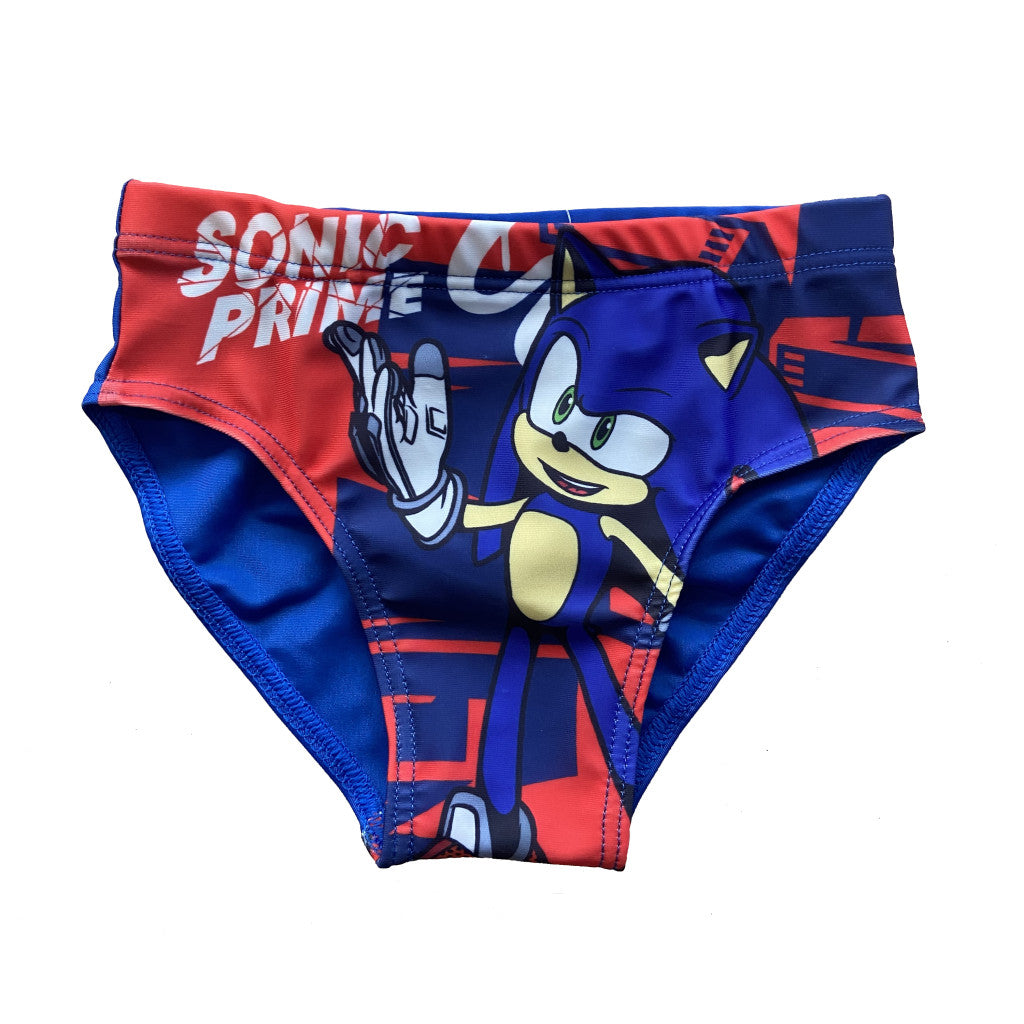 Sonic 4 részes strand szett (tornazsák+baseball sapka+fürdőnadrág+úszószemüveg)