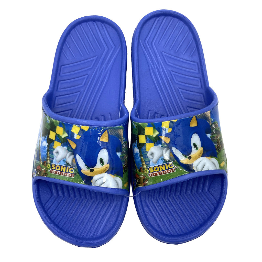 Sonic gyerek papucs - Kék
