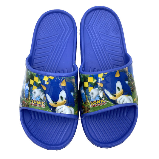 Sonic gyerek papucs - Kék