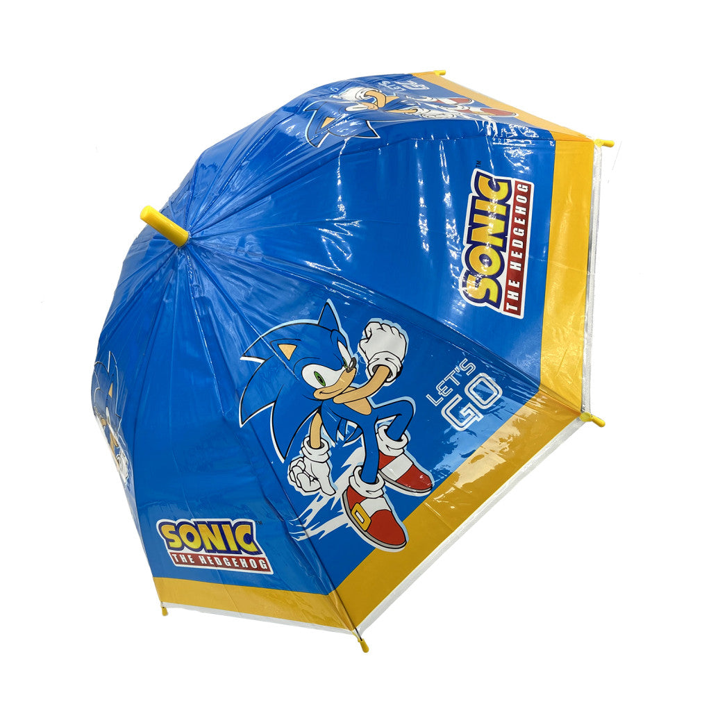 Sonic a sündisznó gyerek félautomata esernyő 74 cm