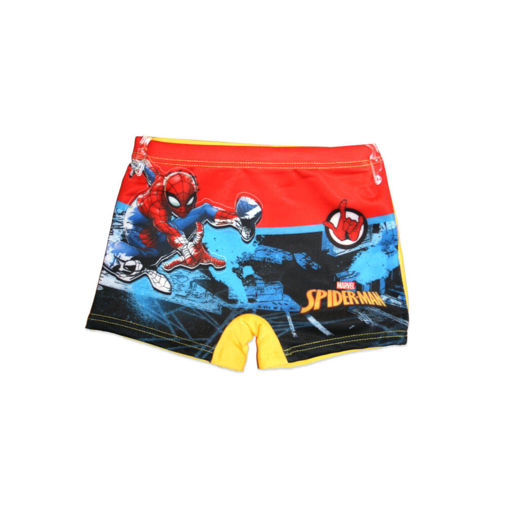 Pókember fürdő boxer kisfiúknak - Spiderman felirattal