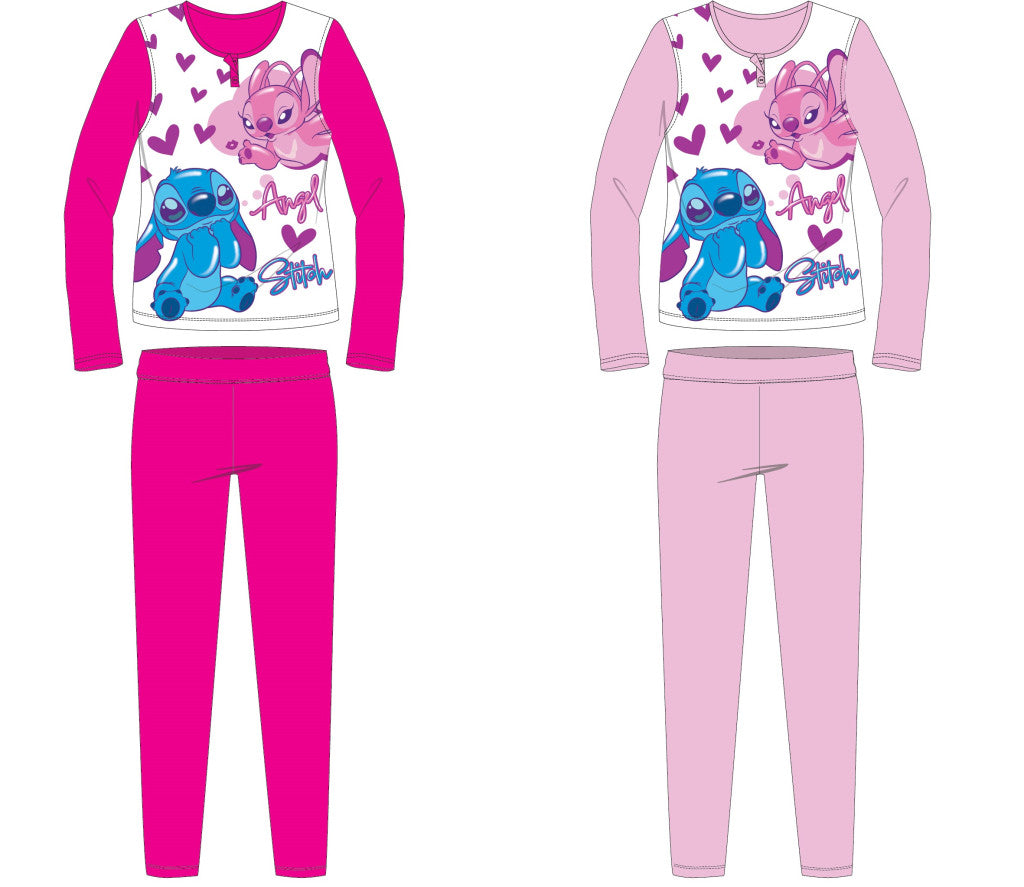 Disney Stitch jersey pamut pizsama