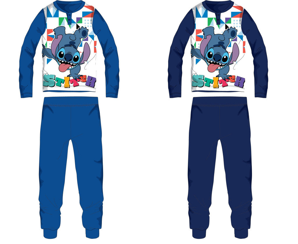 Disney Stitch jersey pamut pizsama