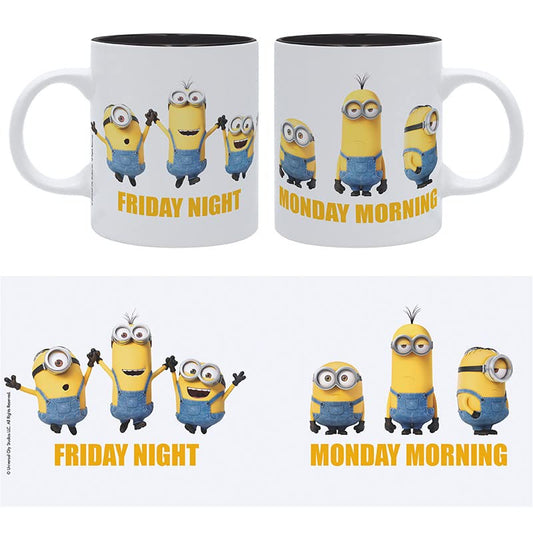MINIONS bögre 320ml Friday vs Monday